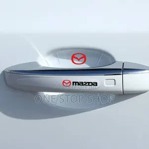Clear Mazda Logo Door Handles Bowl Water,Scratch,Wear Resistant Sticke