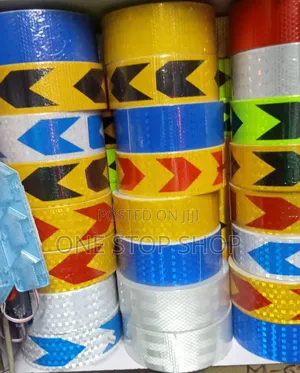 25m Roll Reflective Safety Tape For Industrial Marking Areas