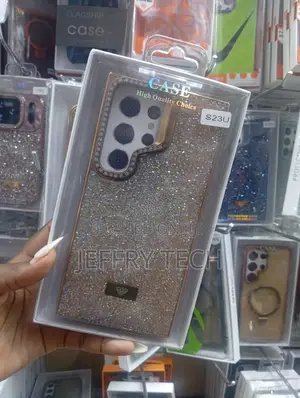 Luxury Glitter Plating Case for Samsung Galaxy S23 Ultra .