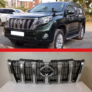 Front Grille Toyota Prado 150 2014-2017 Chrome Silver