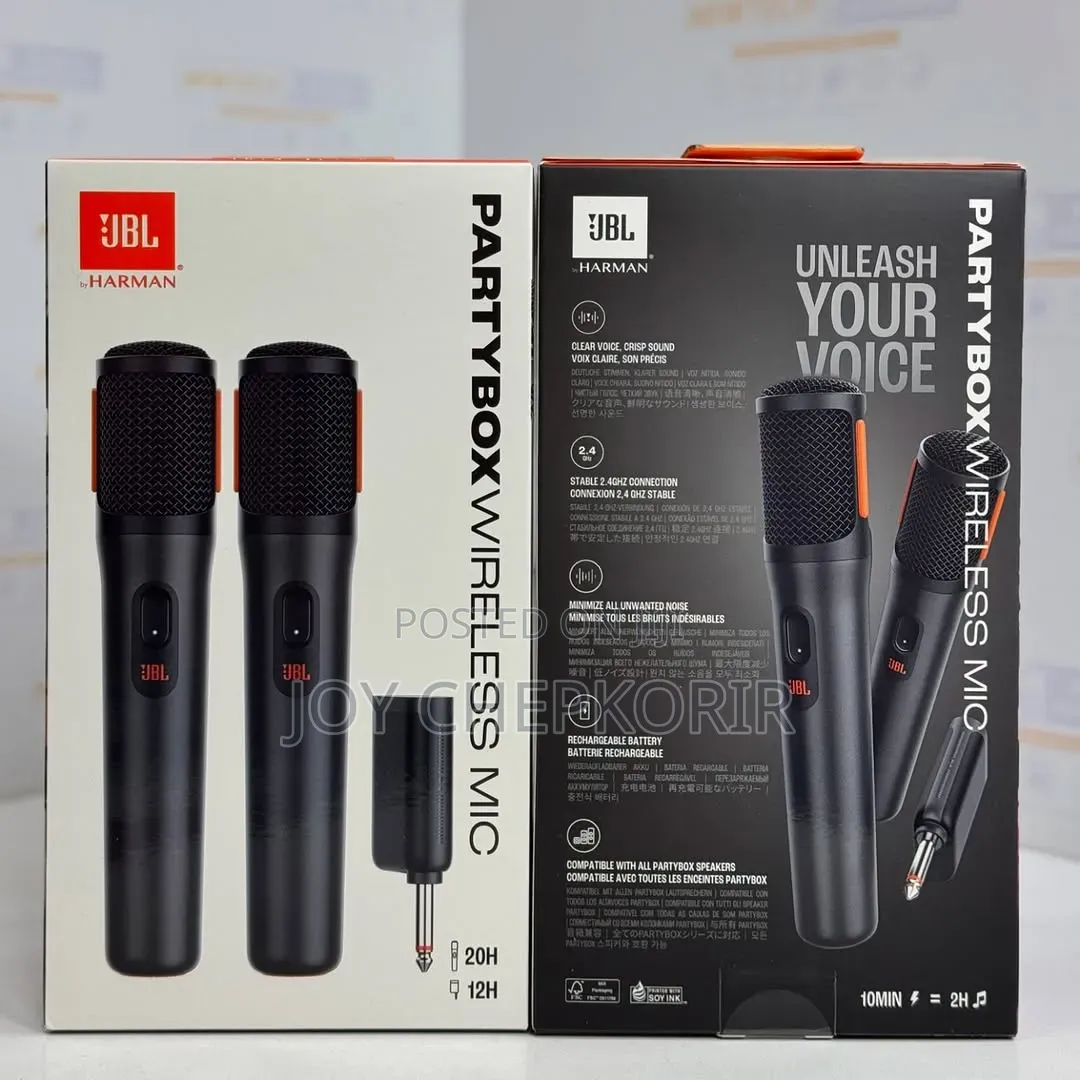 JBL Partybox Wireless Microphone Set