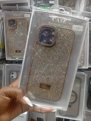 Midos Back Cover for iPhone 12 Glitter Diamond Bling .