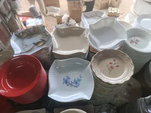 Different Types Melamine Plates 12 PCS