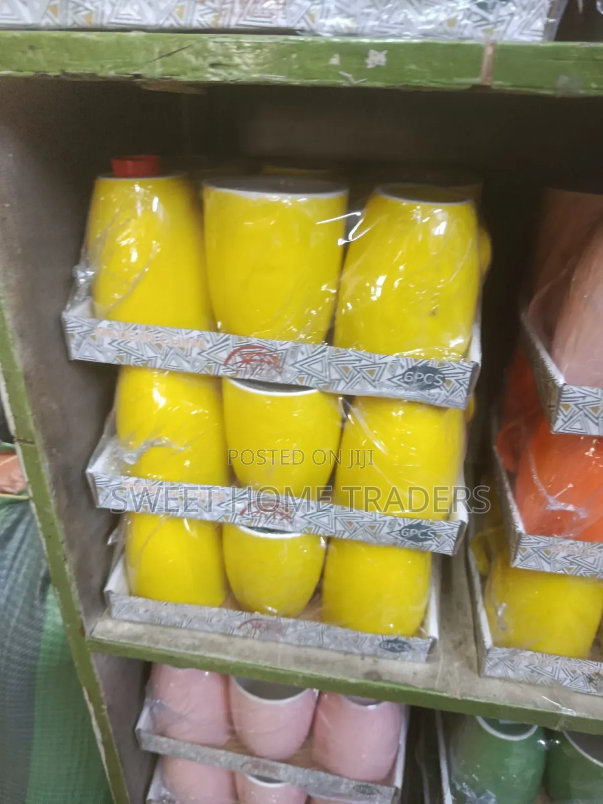 A Set of 6 Ceramic Cups