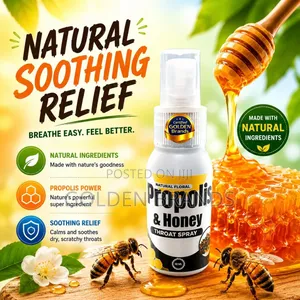 Soothe Your Throat Naturally With Propolis Honey!