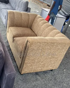 2 Seater Brown Sofa