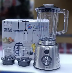 Primdale PMDL-555 3-in-1 Blender With a Stainless Steel Base.