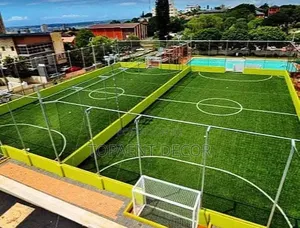 35mm Cozy Outdoor Playground Artificial Green Grass Carpet