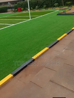 Well Fixed, Playground Soft Artificial Green Grass Carpet