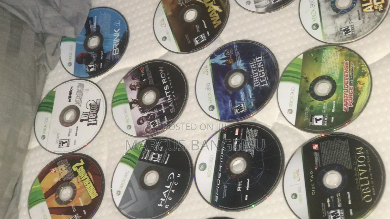 Discs for Xbox 360 and Ps3