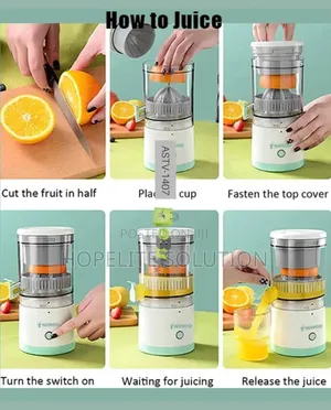 Rechargeable Electric Citrus Juicer