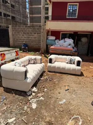 Ivory Accent Sofa Set