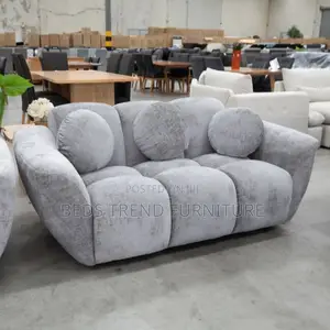 Plush 3 Seater Bubble Sofa Set.
