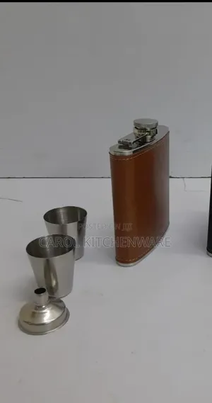 Portable Hip Flask/ Whisky Bottle Set