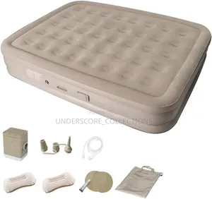 4*6 Self Inflatable Camping Mattress/Visitors Mattress With Two Pillow