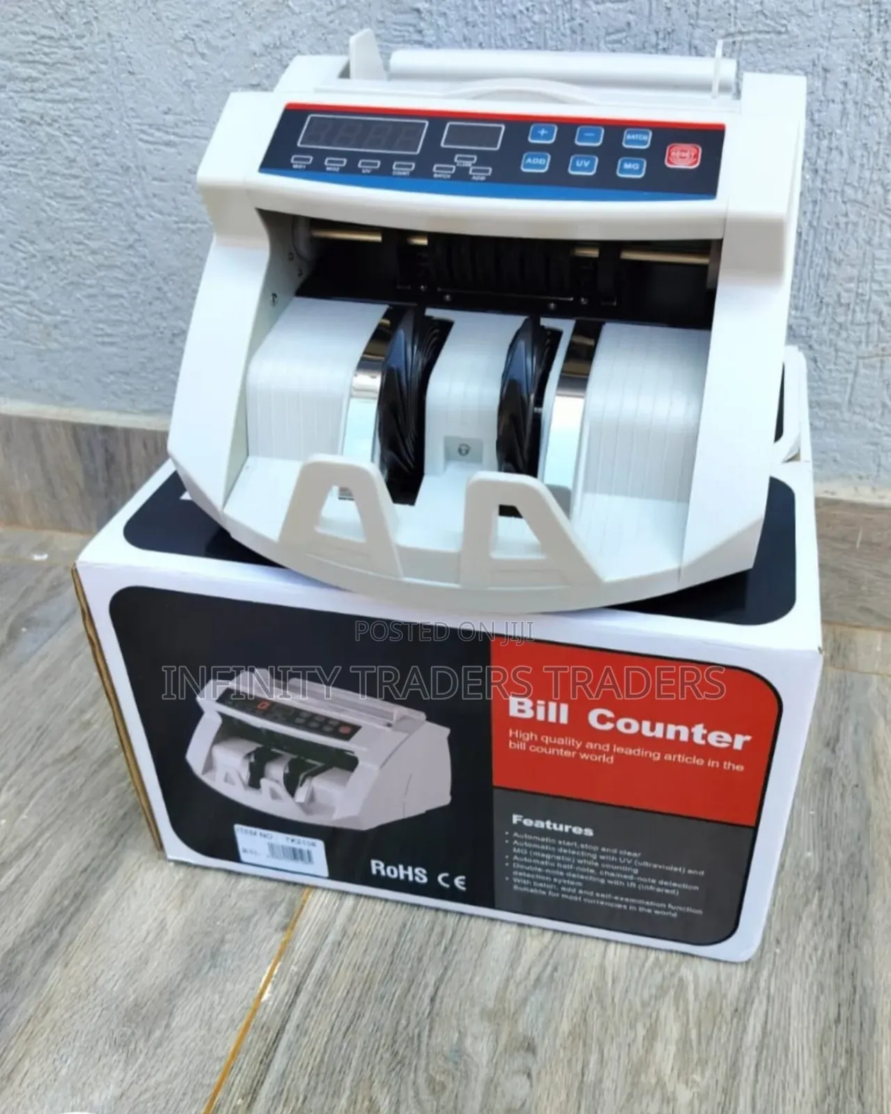 Multicurrency Bill Money Counter