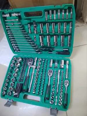 216pcs Ratchet Socket Tool Kit