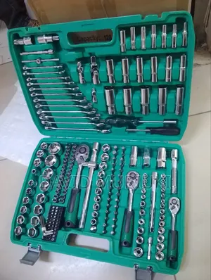 216pcs Ratchet Socket Tool Kit.