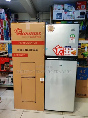 Ramtons Fridge Double Door 138litres