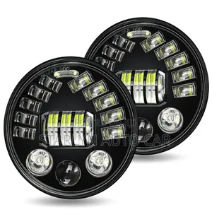 ​7-Inch Round Led Projector Headlights – Ultra Bright (Pair)