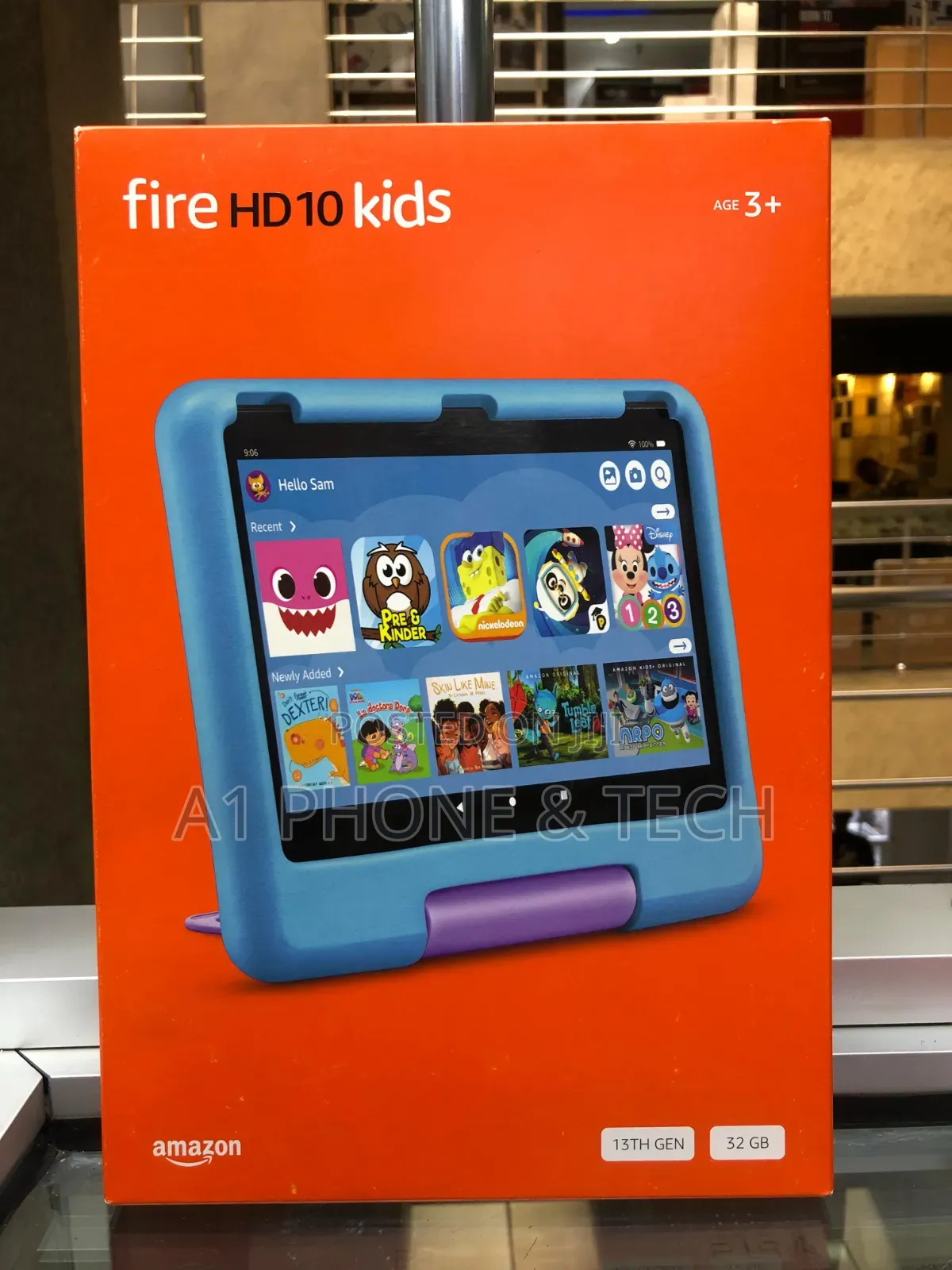 New Amazon Fire HD 10 32 GB Blue