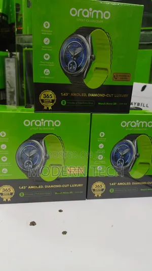 Oraimo Watch Nova 2r Feature-Packed Amoled Smartwatch