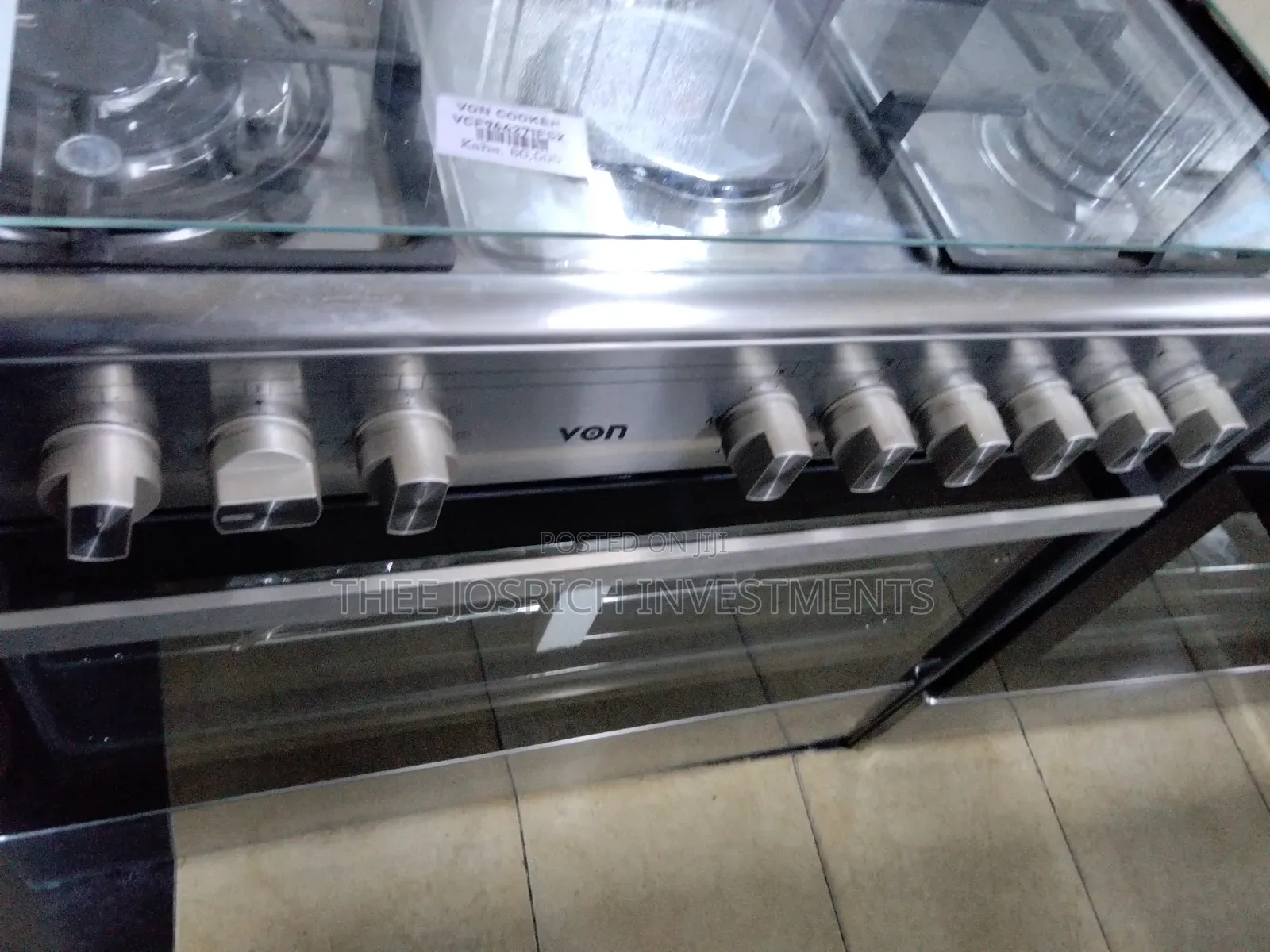 Von 6 Burner Cooker Size 90 by 60