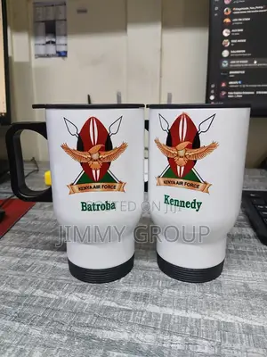 Kenya Airforce // White Flask Printing