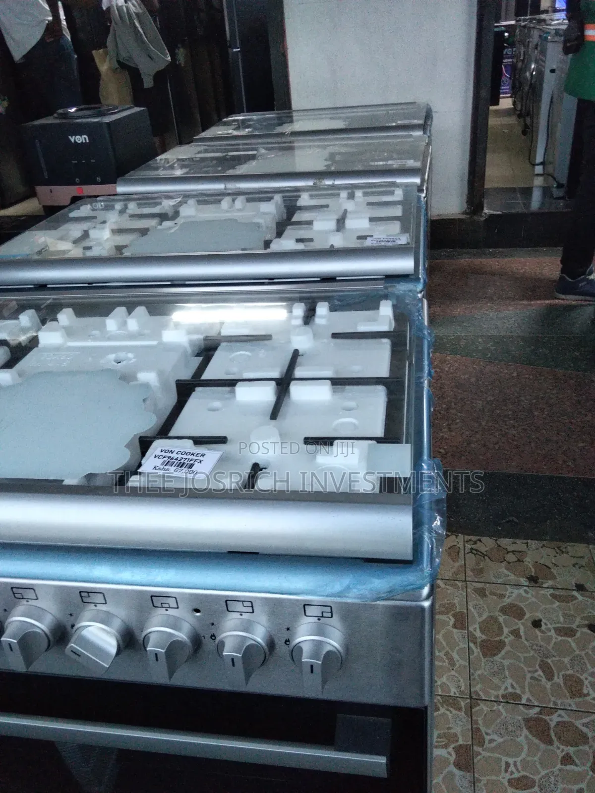 Von 6 Burner Cooker Size 90 by 60