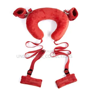 *Style Sutra Comfortable Cuffs With Neck Pillow Sex Kit*