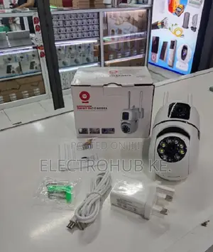 V380 Hd Wifi PTZ Camera Dual Lens Home Security Cam