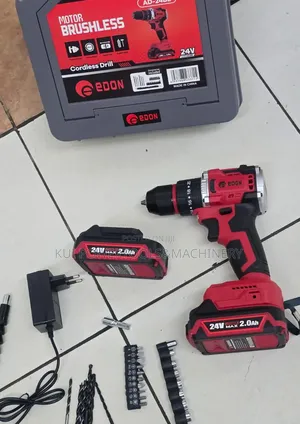 Edon Cordless Brushless Drill Set/ Edon Brushless Drill