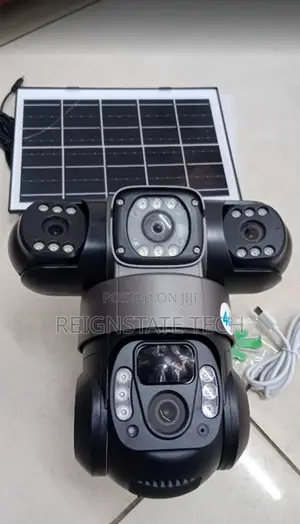 Solar Light Solar Light 4g Triple Lens Dual Lens CCTV Camera