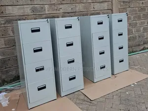 Set of 4-Drawers Vertical Metal Filling Cabinet