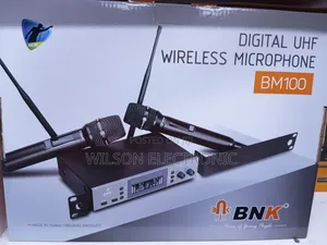 BNK Uhf Wireless Microphone. Bm100/ 2 Mic