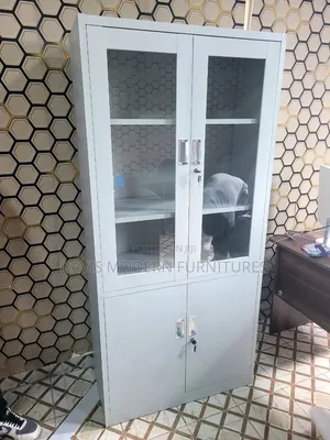 Full Height Steel Office Cabinet Combination Display