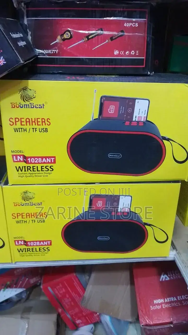 Rechargeable Portable Speaker With Tf Usb Bluetooth Connectivity