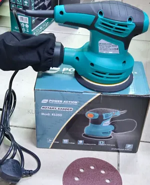 Power Action 350w Rotary Sander/ Rotary Sander