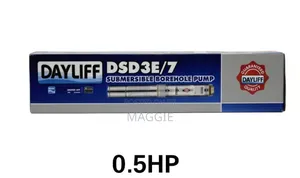 0.5 Hp Dayliff DSD 3e/7 Submersible Borehole Pump