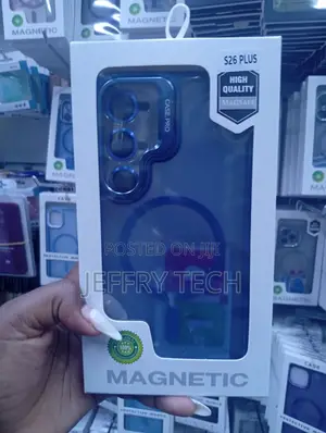 Samsung Galaxy S26 Plus Blue Magnetic Magsafe Phone Case
