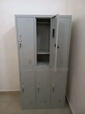 2-Tier Lockable Wordrobe Cabinet