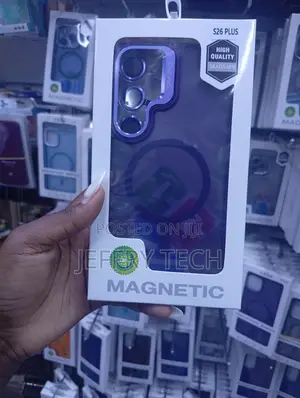 Samsung Galaxy S26 Plus Purple Casepro Magnetic Bumper Phone Case