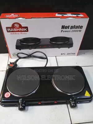 Rashnik Electric Double Hot Plate. 200w