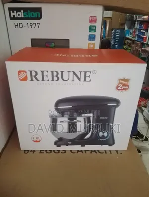 Rebune 7l Stand Mixer – Heavy Duty Baking Machine