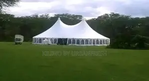 Double Peak Tents Available. 100 Seater.