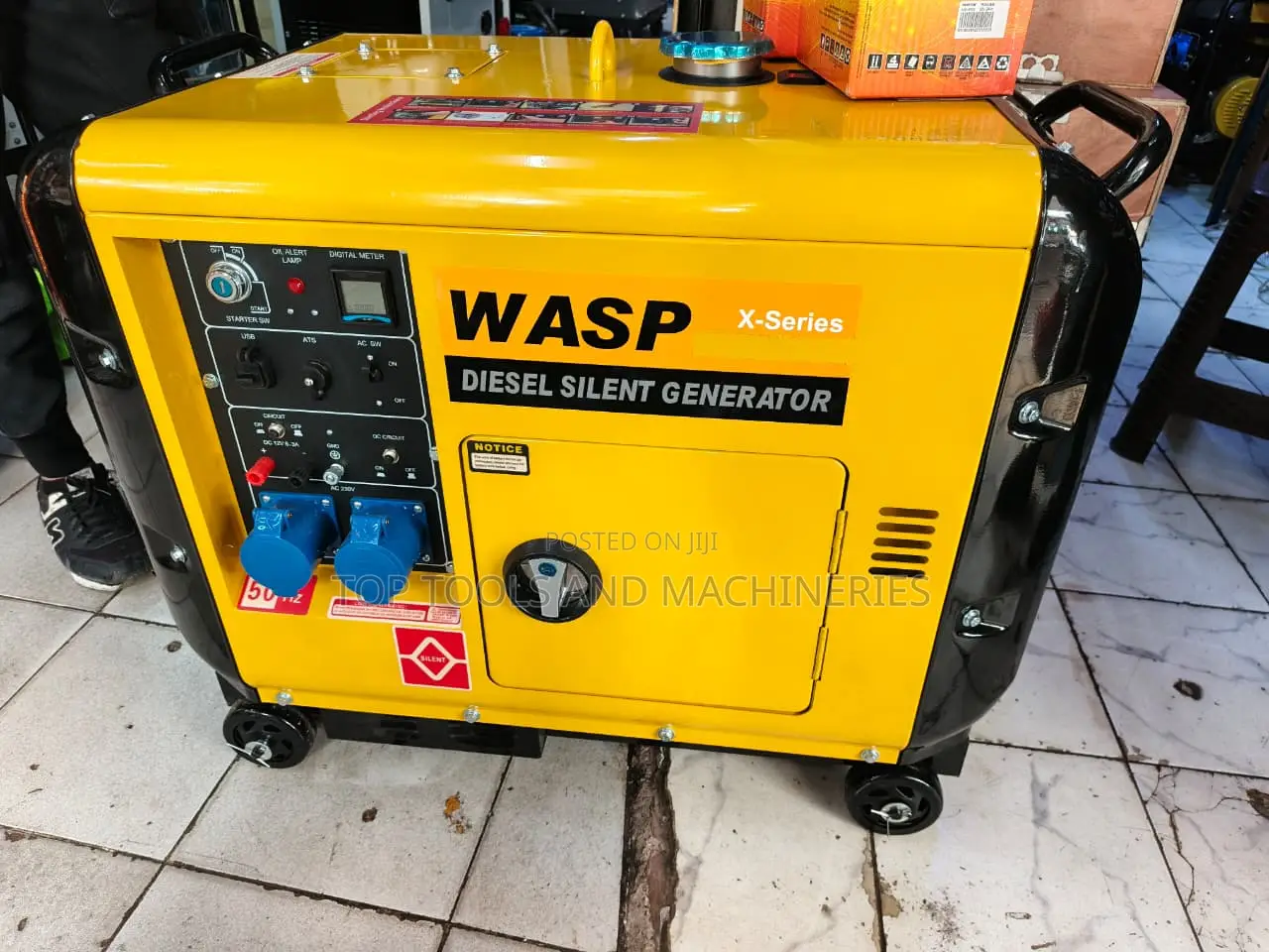 Wasp 10kva Single Phase Silent Diesel Generator With A.T.S