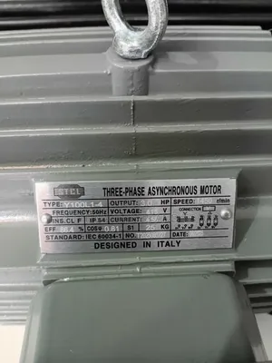 3hp STCL 3 Phase Low Speed Motor