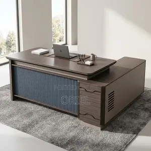 Office Desk : Luxury Design 1.6m Executive Office L-Shape Desk