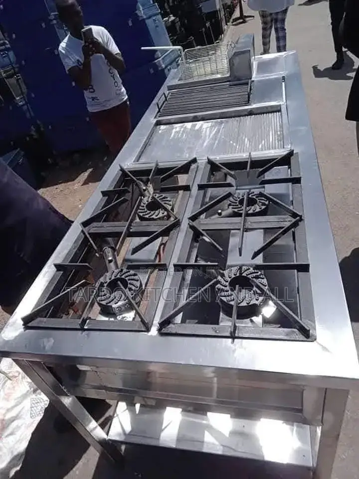Stainless Steel Combined Jiko