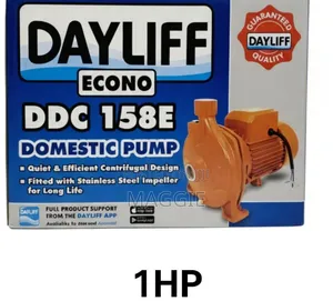 1hp Dayliff Econo DDC 158e Domestic Pump